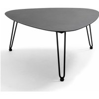 Gartencouchtisch in 76 x 74 x 37 cm - Atoll Schwarz von OVIALA
