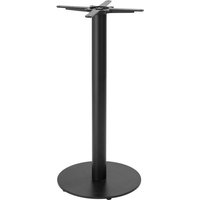 Hohes Tischbein aus Stahl und schwarzem Gusseisen Hohes Tischbein aus Stahl und schwarzem Gusseisen von OVIALA