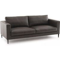 Ledersofa Schwarz von OVIALA