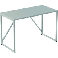 Moderner Schreibtisch L120 cm aus salbeigrünem Metall Moderner Schreibtisch L120 cm aus salbeigrünem Metall von OVIALA