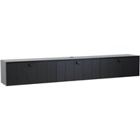 Moderner schwarzer 200 cm Wand-TV-Schrank Moderner schwarzer 200 cm Wand-TV-Schrank von OVIALA