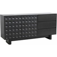 Modernes rechteckiges Sideboard mit L160 cm schwarz Modernes rechteckiges Sideboard mit L160 cm schwarz von OVIALA