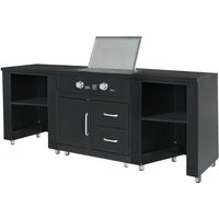 Oviala - 3-Elemente-Außenküche mit schwarzem Gasherd Oviala - 3-Elemente-Außenküche mit schwarzem Gasherd von OVIALA