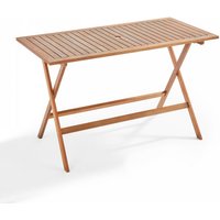 Oviala - Faltbarer Gartentisch aus Eukalyptusholz - Holz von OVIALA