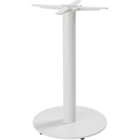 Tischbein aus Stahl und weißem Gusseisen von OVIALA