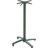 Tischbein mit Kippsystem 108 cm aus dunkelgrünem Aluminium Tischbein mit Kippsystem 108 cm aus dunkelgrünem Aluminium von OVIALA