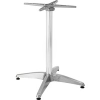 Tischbein mit Kippsystem 72 cm aus grauem Aluminium Tischbein mit Kippsystem 72 cm aus grauem Aluminium von OVIALA