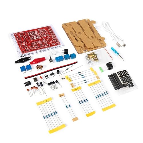OVNSHVN Signal Generator Multifunktionsgeräte-Herstellung DIY Elektronik-Kit Stromtemperaturerkennung Lötbetrieb Einfache Installation von OVNSHVN