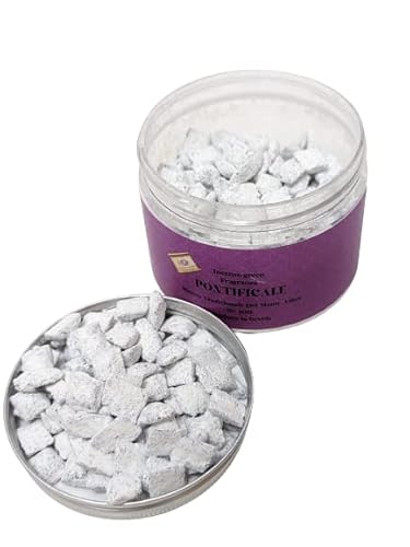Duftender körniger Weihrauch, großkörniger griechischer Weihrauchduft 100 g, natürlicher Weihrauch zugänglich mit Räucherkohlen, Originalrezept vom Berg Athos (Päpstlich) von OVUNQUE PROTEGGIMI