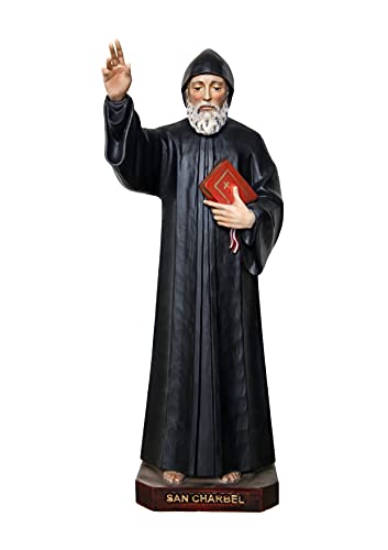 Generico Statue San Charbel 30 cm aus Harz geeignet für den Innen- und Außenbereich Made in Italy Generico Statue San Charbel 30 cm aus Harz geeignet für den Innen- und Außenbereich Made in Italy von OVUNQUE PROTEGGIMI