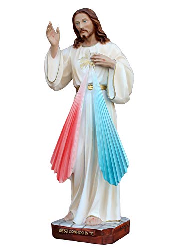 OVUNQUE PROTEGGIMI Barmherzige Jesus Figur 20 cm aus Harz, geeignet für Innen- und Außenbereiche, hergestellt in Italien OVUNQUE PROTEGGIMI Barmherzige Jesus Figur 20 cm aus Harz, geeignet für Innen- und Außenbereiche, hergestellt in Italien von OVUNQUE PROTEGGIMI