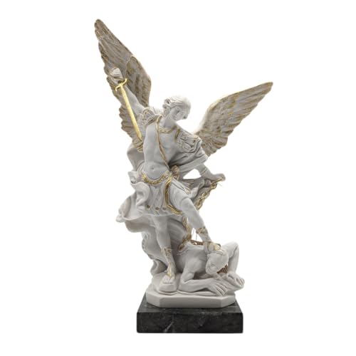OVUNQUE PROTEGGIMI Erzengel Michael Statue aus Marmorpulver Höhe 30 cm Made in Tuscany OVUNQUE PROTEGGIMI Erzengel Michael Statue aus Marmorpulver Höhe 30 cm Made in Tuscany von OVUNQUE PROTEGGIMI