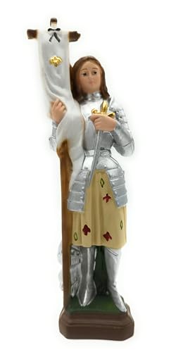 OVUNQUE PROTEGGIMI Statue von Santa Giovanna d' Arco 23 cm Marmorpulver 9.05'' Joan of Arc Statue St. Joan of Arc Statue OVUNQUE PROTEGGIMI Statue von Santa Giovanna d' Arco 23 cm Marmorpulver 9.05'' Joan of Arc Statue St. Joan of Arc Statue von OVUNQUE PROTEGGIMI