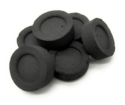 OVUNQUE PROTEGGIMI Weihrauchkohle 33 mm 1 Rolle 6 langlebige Scheiben griechischen Ursprungs. Weihrauchkohlen Körner Harze Shisha OVUNQUE PROTEGGIMI Weihrauchkohle 33 mm 1 Rolle 6 langlebige Scheiben griechischen Ursprungs. Weihrauchkohlen Körner Harze Shisha von OVUNQUE PROTEGGIMI