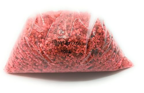 Weihrauch in duftenden Körnern, Rosa Duft Großes Korn Griechischer Liturgischer Weihrauch 1 kg, Natürlicher Weihrauch für den Beitritt mit Weihrauchkohlen, Originalrezept vom Berg Athos von OVUNQUE PROTEGGIMI