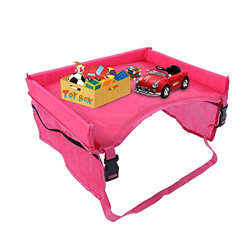 OVsler Reisetisch Auto Kinder Kinder Reisetisch Lenbest Kinder Reisetisch Knietablett Kinder Auto Reisetisch Auto Tisch Spieltisch Auto Kinder Knietablett FüR Auto Reisetablett Kinder red von OVsler