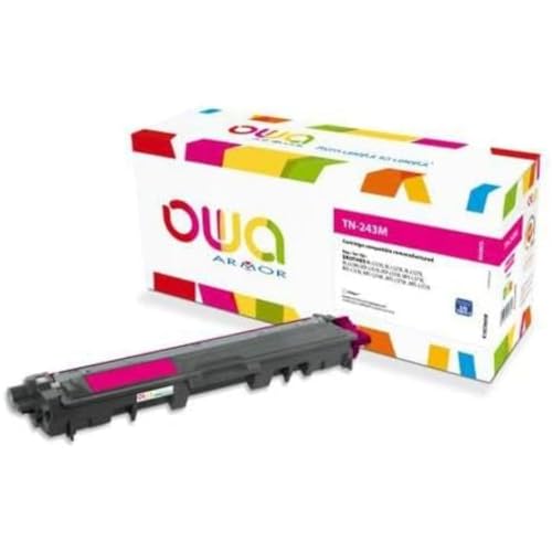 OWA Toner K18599OWN ersetzt Brother TN-243M, Magenta Kapazität: ca, 1,000 Seiten - 1 Stück (K18599OWN) Marke von OWA