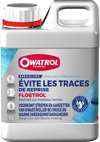 OWATROL® Floetrol Pouring Medium Acryl [ 10L ] - Ideal für Decken, Wände, Fassaden - Additiv für Acrylfarben im Innen- und Außenbereich - Pouring Acrylfarben - Fließmittel für Acrylic Pouring von OWATROL