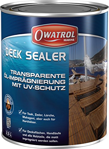 OWATROL Holzöl Marine Deck Sealer 2,5 Liter Holzschutz OWATROL Holzöl Marine Deck Sealer 2,5 Liter Holzschutz von OWATROL