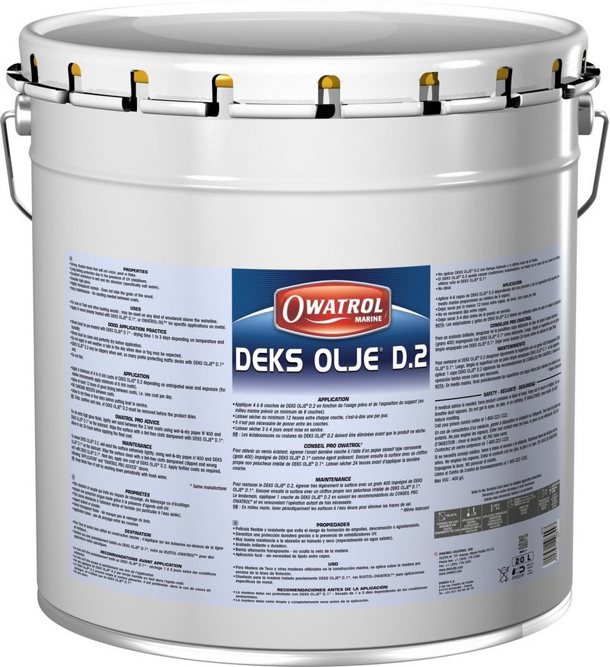 OWATROL Holzöl OWATROL DEKS OLJE D2 OWATROL Holzöl OWATROL DEKS OLJE D2 von OWATROL