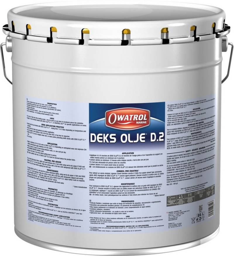 OWATROL Holzöl OWATROL DEKS OLJE D2 OWATROL Holzöl OWATROL DEKS OLJE D2 von OWATROL
