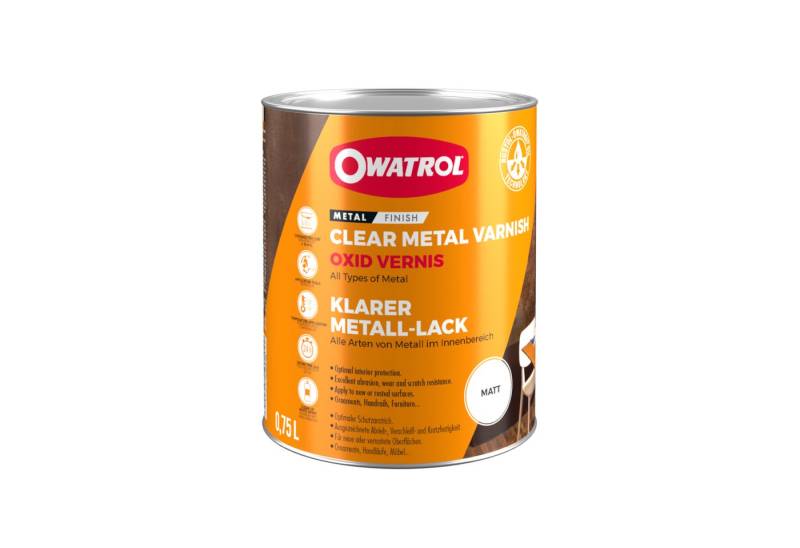 OWATROL Klarlack Oxid Vernis Matt von OWATROL
