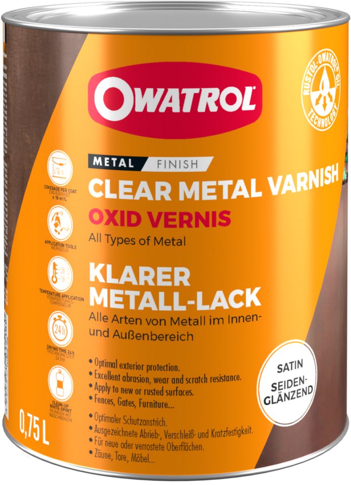OWATROL Klarlack Oxid Vernis Seidenmatt von OWATROL
