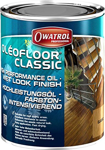 OWATROL-OLEOFLOOR-Das Hochleistungsparkettöl, Gebindegrösse 0,5 Liter von OWATROL