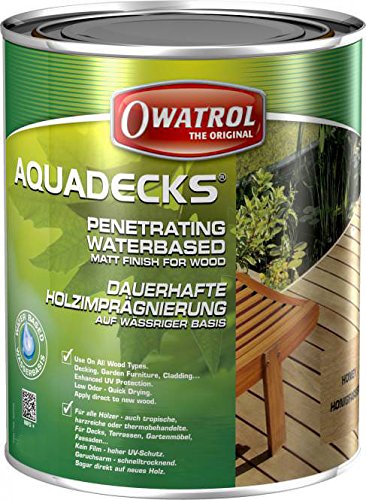 Owatrol Aquadecks Öl altgrau Holzschutz 5 Liter von OWATROL