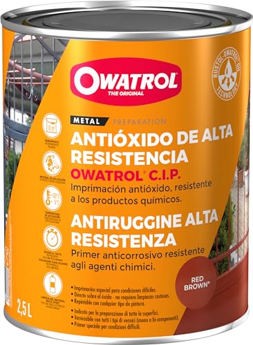 Rustol C.I.P. - Hochbeständige Korrosionsschutzgrundierung - Owatrol - 0.75 Litre von OWATROL