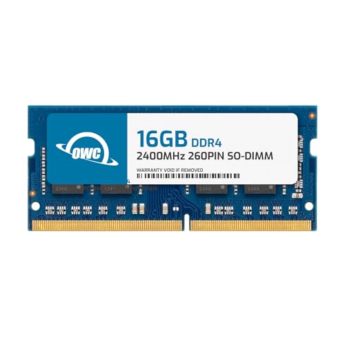 OWC - 16GB Memory Upgrade Modul - PC19200 DDR4 2400MHz SO-DIMM für Mid 2017 iMac 27" Retina 5K Modelle und kompatible PCs OWC - 16GB Memory Upgrade Modul - PC19200 DDR4 2400MHz SO-DIMM für Mid 2017 iMac 27" Retina 5K Modelle und kompatible PCs von OWC