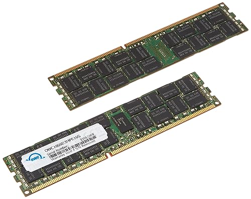 OWC - 32GB Memory Upgrade Kit - 2 x 16GB PC14900 DDR3 ECC-R 1866MHz DIMMs für Mac Pro Late 2013 Modelle von OWC