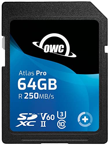 OWC Atlas Pro 64 GB SDXC UHS-II V60 Medienkarte OWC Atlas Pro 64 GB SDXC UHS-II V60 Medienkarte von OWC