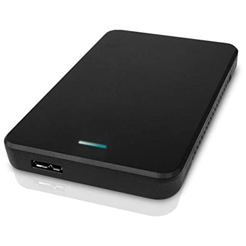 OWC Express Externes USB-3.0-Gehäuse, 2,5 Zoll, Schwarz, FBA_OWCES2.5BU3B, USB 3.0-Schwarz von OWC