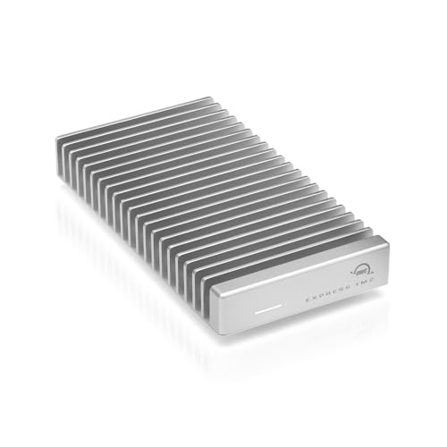 OWC Externes SSD-Laufwerk mit Aluminium-Kühlkörpergehäuse, 8 TB, 1 M2, tragbar, NVMe Thunderbolt (USB-C), USB4, ultraschnell, externer SSD-Laufwerk von OWC