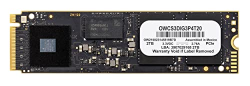 OWC SSD 500GB 7.4/6.8 Aura Pro IV M.2 ab macOS 10.13 High Sierra von OWC