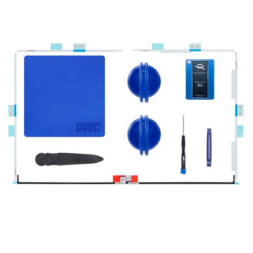 OWC SSD-Upgrade-Paket für 2012-2017 iMacs, Mercury Electra 250GB 6G SSD Express 2.5" USB 3.0 HDD-Gehäuse, Installationswerkzeuge und iMac-Bildschirm Klebeband Set, (K21IM12HE250) von OWC