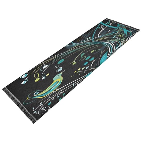 OWFKAY Teppichläufer für Flur, Motiv: Vogel, lange Fußmatten für den Innenbereich, rutschfest, ultraweich, für Schlafzimmer, Badezimmer, Waschküche, Wohnzimmer, 183 x 60 cm OWFKAY Teppichläufer für Flur, Motiv: Vogel, lange Fußmatten für den Innenbereich, rutschfest, ultraweich, für Schlafzimmer, Badezimmer, Waschküche, Wohnzimmer, 183 x 60 cm von OWFKAY