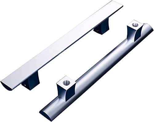 OWIEN Aluminium-Eingangstürgriff, zweiseitiger Schiebestangen-Leiter-Push-Pull-Türgriff, für Duschscheunen-Eingangsküche(80 * 50cm) von OWIEN
