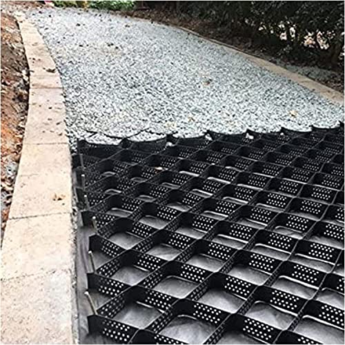 OWIEN Ground Grid Stabilizer for Gravel 2" Tall Geocell Small Stones Stabilization Grid for Driveway/Landscaping/Patios/Walkways (Size : 3x10m/10x32.8ft) von OWIEN