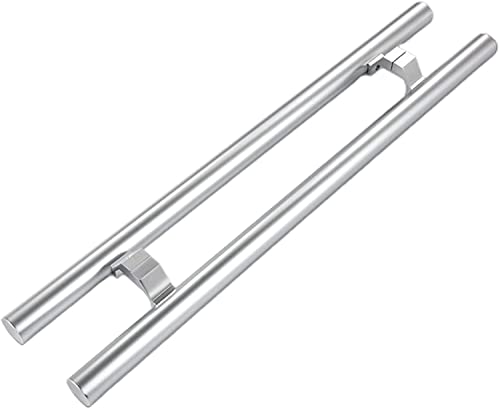 OWIEN Moderner Türgriff für Schiebetür, Doppelseitiger Torgriff für Scheunentore, für Holz-, Aluminium- und Glastüren(60x40cm) von OWIEN