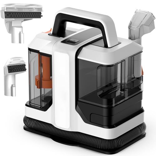 Waschsauger Teppichreiniger, Nasssauger Polsterreiniger, Intensiv-Fleckenreiniger FüR Teppiche, Sofas, Vorleger, Auto - 450w，Polsterreiniger GeräT von OWJHE
