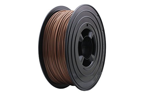 3D Filament 1kg B-Ware Filament Rolle in verschiedenen Farben Rot Gold Silber Grün Blau Braun Lila Violett Beige Transparent Gelb Orange Schwarz Weiß (Hellbraun (B-Ware)) von OWL-Filament