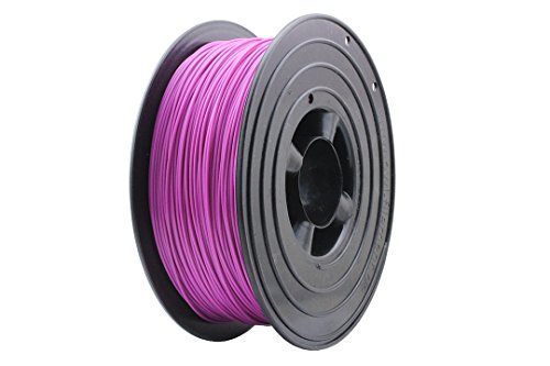 3D Filament 1kg B-Ware Filament Rolle in verschiedenen Farben Rot Gold Silber Grün Blau Braun Lila Violett Beige Transparent Gelb Orange Schwarz Weiß (Hellviolett (B-Ware)) von OWL-FIlaments