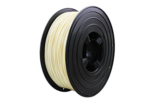 OWL-Filaments 3D Drucker 1kg Filament Rolle PLA 1.75mm 1000g Spule Made in Gemany Premium Qualität (PLA 1,75mm, Elfenbein) von OWL-FIlaments