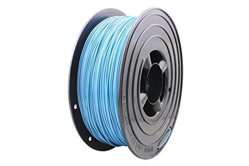 OWL-Filaments 3D Drucker 1kg Filament Rolle PLA 1.75mm 1000g Spule Made in Gemany Premium Qualität (PLA 1,75mm, Schlumpf-Blau) von OWL-FIlaments