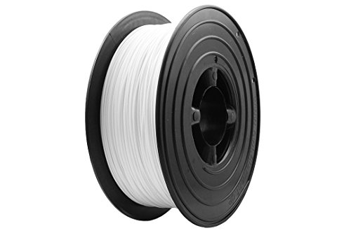 OWL-Filaments 3D Drucker 1kg Filament Rolle PLA 1.75mm 1000g Spule Made in Gemany Premium Qualität (PLA 1,75mm, Weiß) von OWL-Filament