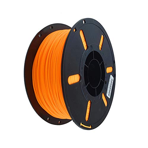 1kg PLA Filament Rolle 1,75mm NEON GRÜN GELB ORANGE ROT HELLORANGE 3D DRUCK (NEON HELLORANGE 1kg 1,75mm) von OWL-Filament