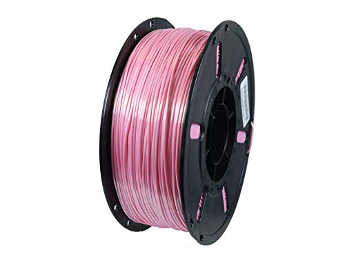 3D-Drucker-Filament aus SILK-PLA-Kunststoff, 1,75 mm, 1-kg-Spule, Calcite Rose, Pink von OWL-Filament