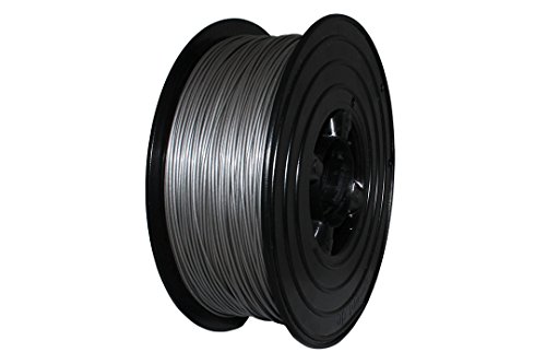 OWL-Filament Premium 3D PLA Filament RAL9023 1kg 1,75mm Made in Germany (Dunkelgrau Metallic) von OWL-Filament